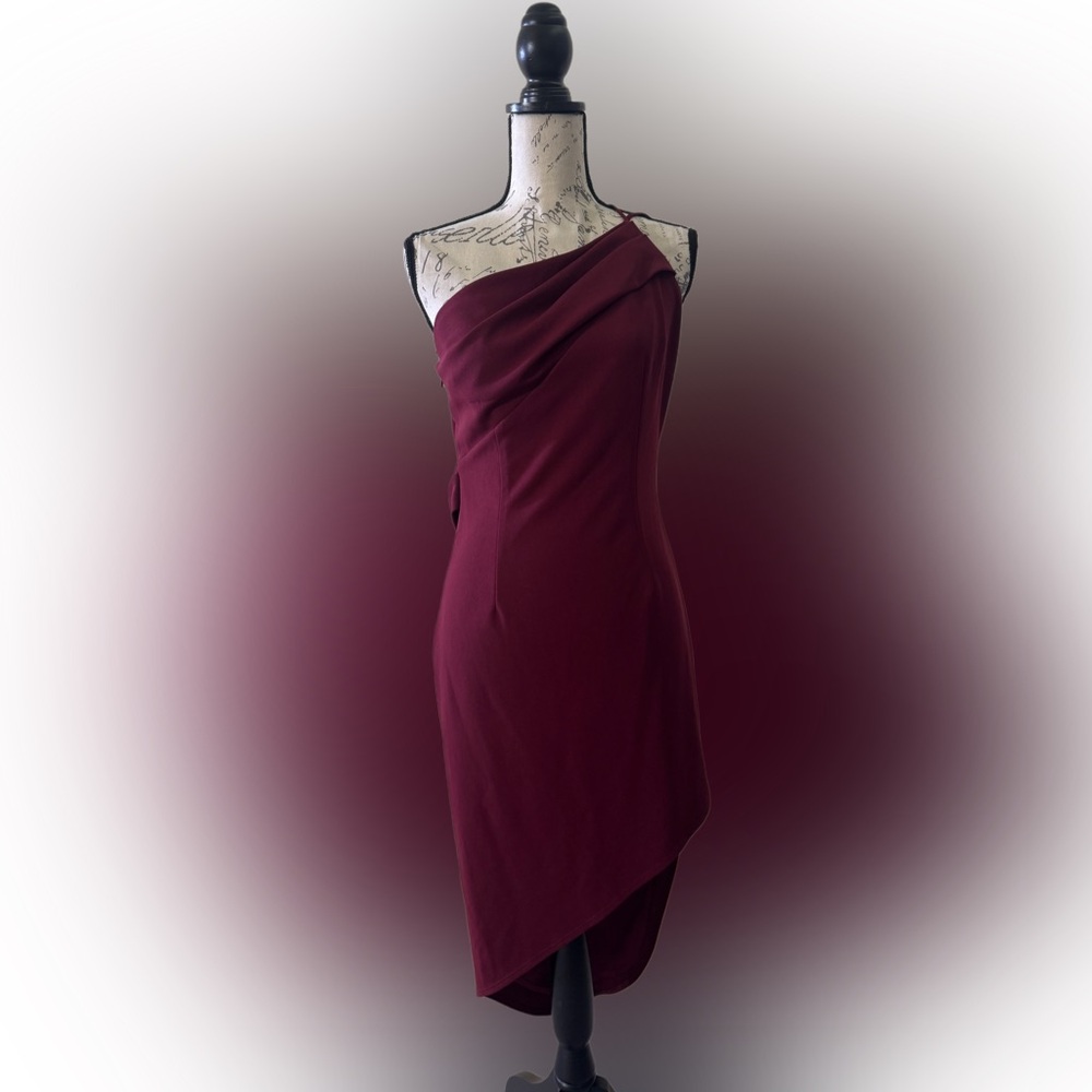 Katie May Bananas Dress Burgundy